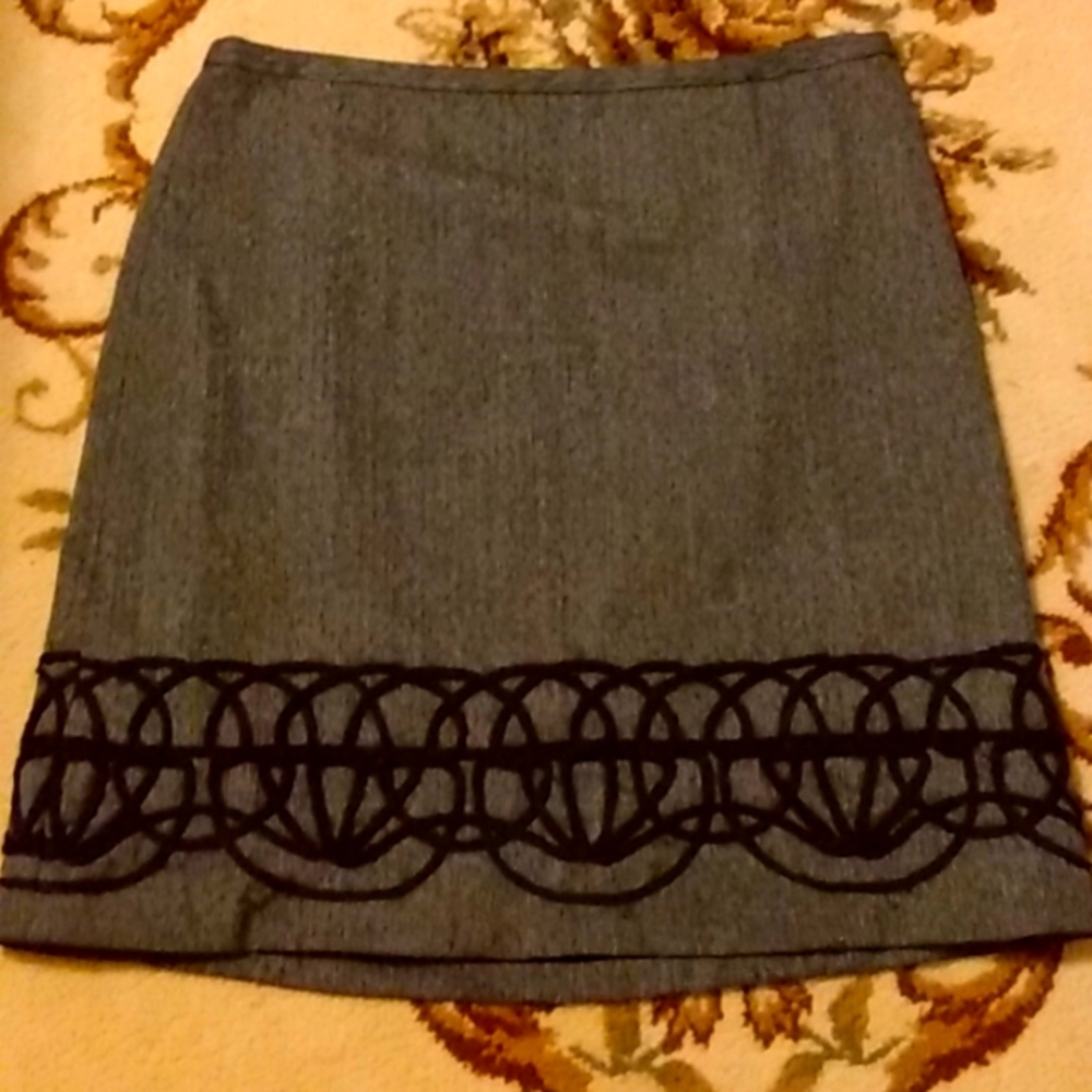 Gray skirt